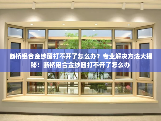 断桥铝合金纱窗打不开了怎么办？专业解决方法大揭秘！断桥铝合金纱窗打不开了怎么办