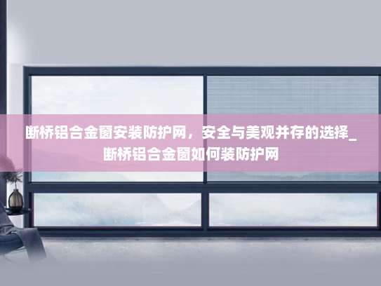 断桥铝合金窗安装防护网，安全与美观并存的选择_断桥铝合金窗如何装防护网